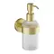 Дозатор для мыла «Aqueduto» Ponto PON0450 на стену шлифованное золото, фото №1