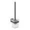 Ёршик для унитаза «Aqueduto» Respingo RES1045 на стену оружейная сталь, фото №1