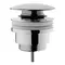 Донный клапан для раковины «Vitra» Origin A45149 с механизмом Клик-Клак хром, фото №1