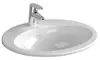 Раковина «Vitra» S20 53/48 5468B003-0001 фарфоровая белая, фото №1