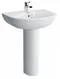 Раковина «Vitra» Zentrum 60 5786B003-0001 фарфоровая белая, картинка №2