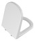 Сиденье для унитаза «Vitra» D-Light 104-003-009 дюропласт с микролифтом белое, фото №1