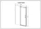 Душевая дверь «Vincea» Como-N VDS-4CN160CGB 160/195 тонированное/черное, фото №5
