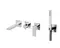 Смеситель для скрытого монтажа «Remer» Absolute AU53D2PWB хром, фото №1