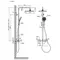 Душевая система «Sancos» Etna SC9007GG с термостатом вороненая сталь, картинка №2
