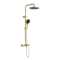 Душевая система «Sancos» Etna SC9008BG с термостатом брашированное золото, фото №1