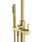 Напольный смеситель для ванны с душем «Sancos» Etna SC9009BG брашированное золото, картинка №2
