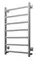 Электрический полотенцесушитель «Aringa» Порто 50/80 AR03041CHM матовый хром правый, фото №1