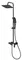 Душевая система «Rush» Thira TR3635-50Black чёрная матовая, фото №1