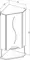 Подвесной шкаф «Aquanet» Глория 35 подвесной угловой белый левый, фото №5