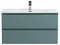 Мебель для ванной подвесная «Belbagno» Kraft 90 голубая матовая, картинка №2