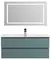 Мебель для ванной подвесная «Belbagno» Kraft 120 голубая матовая, фото №1