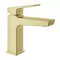Смеситель для раковины «Aqueduto» Claro CLA0250 шлифованное золото, фото №1