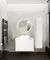 Мебель для ванной подвесная «La Fenice» Terra Twin 100 Bianco, фотография №3