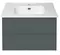 Мебель для ванной подвесная «La Fenice» Terra Twin 60 Grigio, изображение №4