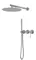 Душевая система «Vincea» Groove VSFW-4G01BN брашированный никель, фото №1 Душевая система «Vincea» Groove VSFW-4G01BN брашированный никель, фото №1
