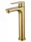 Смеситель для раковины «Wonzon & Woghand» Alfa WW-A40232-BG брашированное золото, фото №1