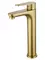 Смеситель для раковины «Wonzon & Woghand» Alfa WW-A40232-BG брашированное золото, фото №1