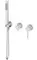 Смеситель для душа «Wonzon & Woghand» Stick WW-838017-BN брашированный никель, фото №1