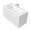 Тумба с раковиной «Raval» Coste 100 (Modul 100) подвесная белая, фото №5
