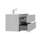 Мебель для ванной подвесная «Raval» Coste 100 светло-серая, фотография №15 Мебель для ванной подвесная «Raval» Coste 100 светло-серая, фотография №15