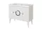 Мебель для ванной «ASB-Woodline» Федерика 100 белый, изображение №4