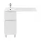 Мебель для ванной «Aquaton» Лайн 100 белая глянцевая, картинка №2 Мебель для ванной «Aquaton» Лайн 100 белая глянцевая, картинка №2