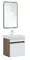 Мебель для ванной подвесная «Aquanet» Оптима 50 белый сатин/дуб рустикальный, фото №1