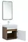 Мебель для ванной подвесная «Aquanet» Оптима 50 белый сатин/дуб рустикальный, картинка №2