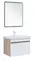 Мебель для ванной подвесная «Aquanet» Оптима 70 белый сатин/дуб светлый, фото №1