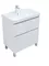 Тумба с раковиной «Aquanet» Вега 70 (Ирис 71) белая глянцевая, фото №13