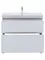 Мебель для ванной «Aquanet» Вега 90 белая глянцевая, фотография №11 Мебель для ванной «Aquanet» Вега 90 белая глянцевая, фотография №11