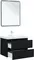 Мебель для ванной подвесная «Aquanet» Вега 2.0 70 чёрная, картинка №2 Мебель для ванной подвесная «Aquanet» Вега 2.0 70 чёрная, картинка №2