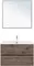 Мебель для ванной подвесная «Aquanet» Алвита New 80 дуб веллингтон табак, фото №1