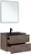 Мебель для ванной подвесная «Aquanet» Алвита New 70 дуб веллингтон табак, картинка №2