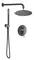Душевая система «AQUAme» AQM8404GM оружейная сталь, фото №1