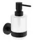 Дозатор для мыла «AQUAme» Trento AQM7213MB на стену чёрный матовый, фото №1