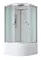 Душевая кабина «AvaCan» D5010 100/100 высокий поддон матовая/белая, фото №1