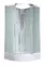 Душевая кабина «AvaCan» EM3010 N 100/100 средний поддон матовая/белая без крыши, фото №1