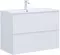 Мебель для ванной подвесная «Aquanet» Арт 90 белая матовая, фотография №3 Мебель для ванной подвесная «Aquanet» Арт 90 белая матовая, фотография №3