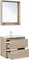 Мебель для ванной подвесная «Aquanet» Милан 70 дуб светлый, картинка №2