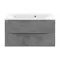 Мебель для ванной подвесная «Vincea» Mia 90 Beton, картинка №6 Мебель для ванной подвесная «Vincea» Mia 90 Beton, картинка №6