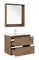 Мебель для ванной подвесная «Aquanet» Милан 80 дуб рустикальный, картинка №2