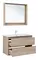 Мебель для ванной подвесная «Aquanet» Милан 100 дуб светлый, картинка №2