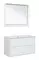 Мебель для ванной подвесная «Aquanet» Милан 105 белая глянцевая, фото №1