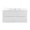 Мебель для ванной подвесная «Vincea» Mia 100 G.White, картинка №2 Мебель для ванной подвесная «Vincea» Mia 100 G.White, картинка №2