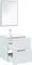 Мебель для ванной подвесная «Aquanet» Терра 60 белая матовая, картинка №6
