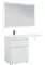 Мебель для ванной «Aquanet» Токио 130 белая левая/правая, фото №1