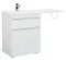 Мебель для ванной «Aquanet» Токио 130 белая левая/правая, фото №5