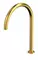 Излив к смесителю «Whitecross» Y Y1203GLB брашированное золото, фото №1